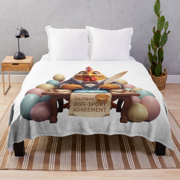 Item preview, Funny Chicken CEO Signing Global Egg Sport Agreement designed and sold by vk09.