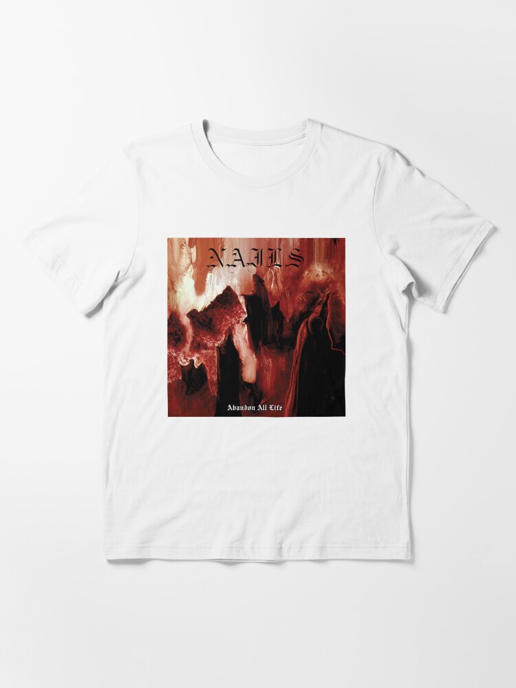 00s NAILS Abandon All Life Tシャツ ブラックメタル Nails - Abandon All Life (Shirt) | Nails