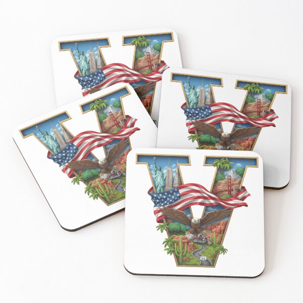 Item preview, The Alphabet of the USA - V designed and sold by Kaleddis.