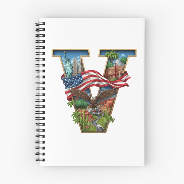 Item preview, The Alphabet of the USA - V designed and sold by Kaleddis.