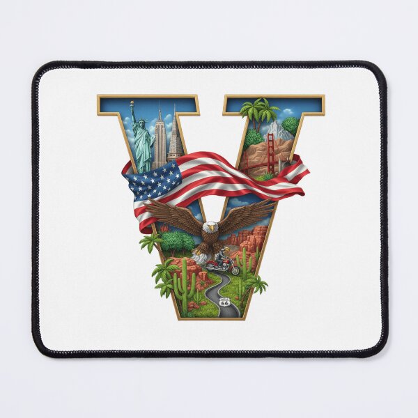 Item preview, The Alphabet of the USA - V designed and sold by Kaleddis.