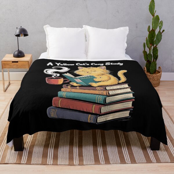 Item preview, Reading Cat - Book & Tea Lover  designed and sold by CombatTask.