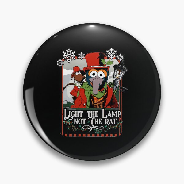 Item preview, Light The Lamp Not The Rat Muppet Christmas Gonzo & Rizzo  designed and sold by ferminhays.
