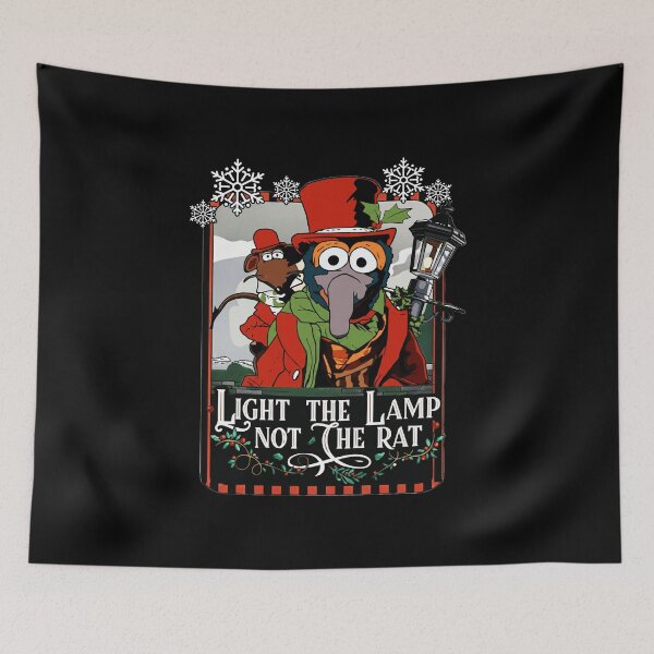 Item preview, Light The Lamp Not The Rat Muppet Christmas Gonzo & Rizzo  designed and sold by ferminhays.