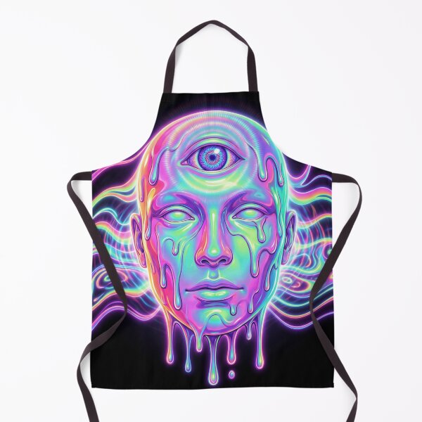 Item preview, Melting Neon Face Trip designed and sold by CyberArtifacts.