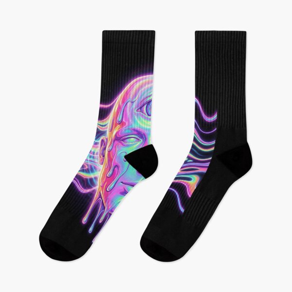 Item preview, Melting Neon Face Trip designed and sold by CyberArtifacts.