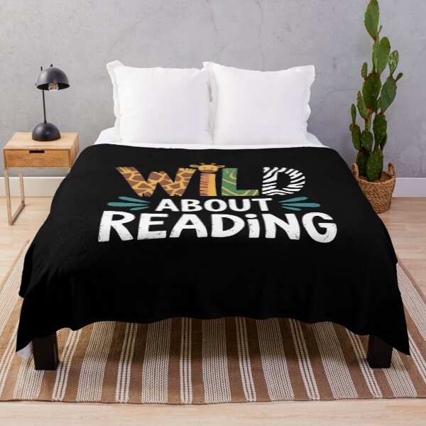 Item preview, Reading Lover Apparel Wild About Reading, Reading Books And Bookworm Library Day  designed and sold by PowAcademy.