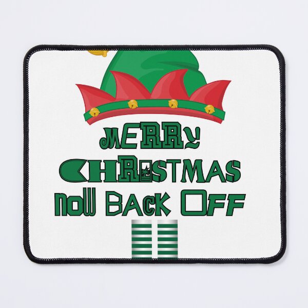 Item preview, Merry Christmas Now Back Off designed and sold by AllThatIsWelsh.