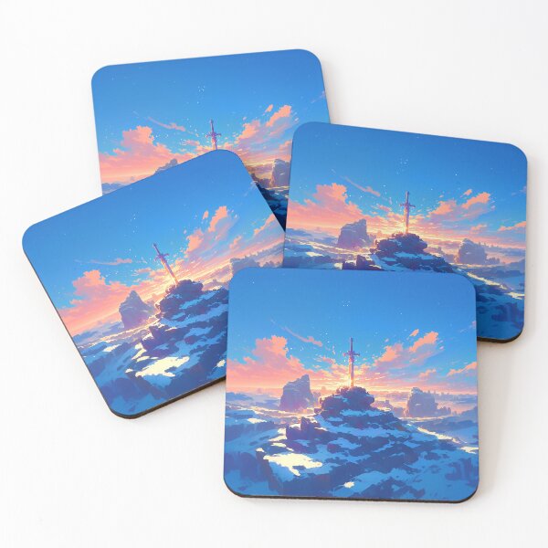 Item preview, Excalibur on Snowy Peak at Epic Sunrise designed and sold by Christian Weiss.