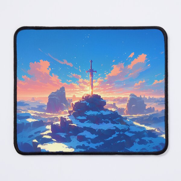 Item preview, Excalibur on Snowy Peak at Epic Sunrise designed and sold by Christian Weiss.