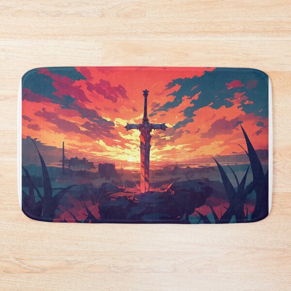 Item preview, Mythical Sword in Stone at Dramatic Sunset designed and sold by Christian Weiss.