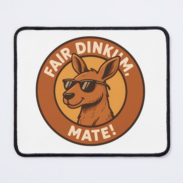 Item preview, Fair Dinkum Mate Australian Kangaroo designed and sold by yPaladino432.