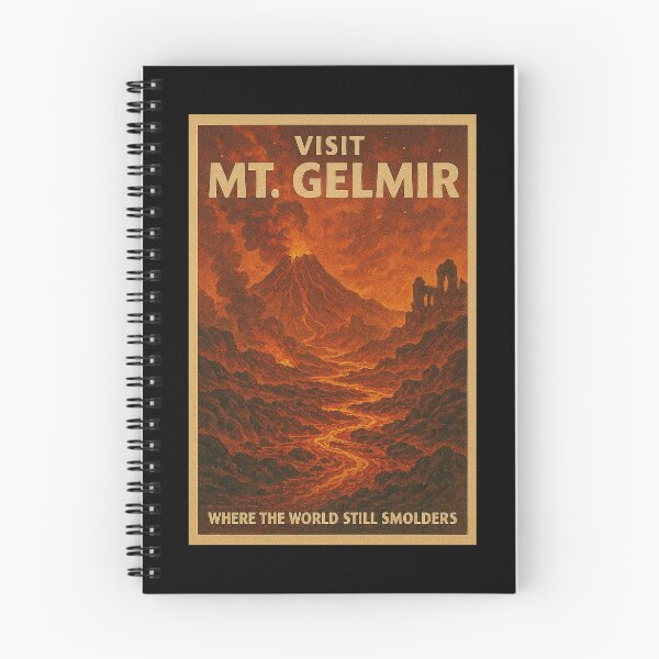 Item preview, Visit Mt. Gelmir — Into the Heart of Fire designed and sold by ChickenFund.
