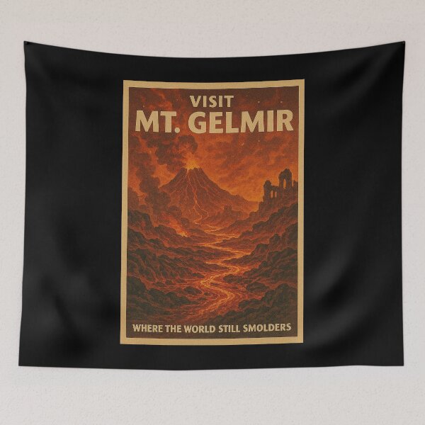 Item preview, Visit Mt. Gelmir — Into the Heart of Fire designed and sold by ChickenFund.