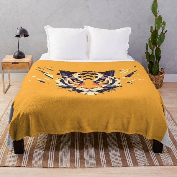 Item preview, Geometric Tiger Head in Bold Vector Style designed and sold by Christian Weiss.