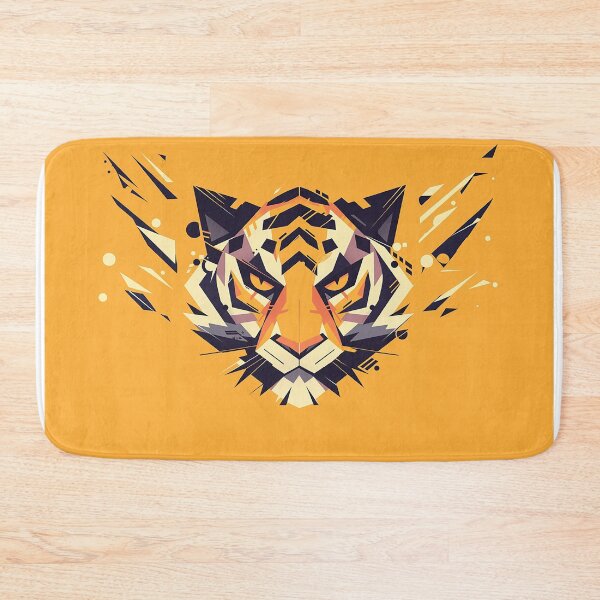 Item preview, Geometric Tiger Head in Bold Vector Style designed and sold by Christian Weiss.