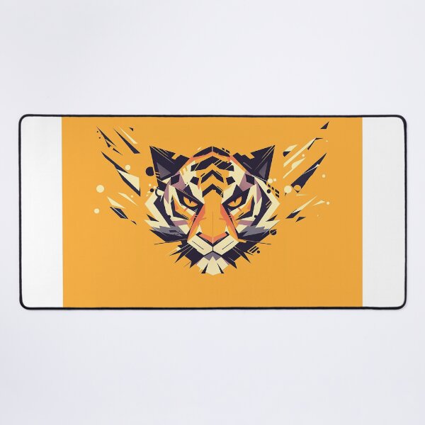 Item preview, Geometric Tiger Head in Bold Vector Style designed and sold by Christian Weiss.