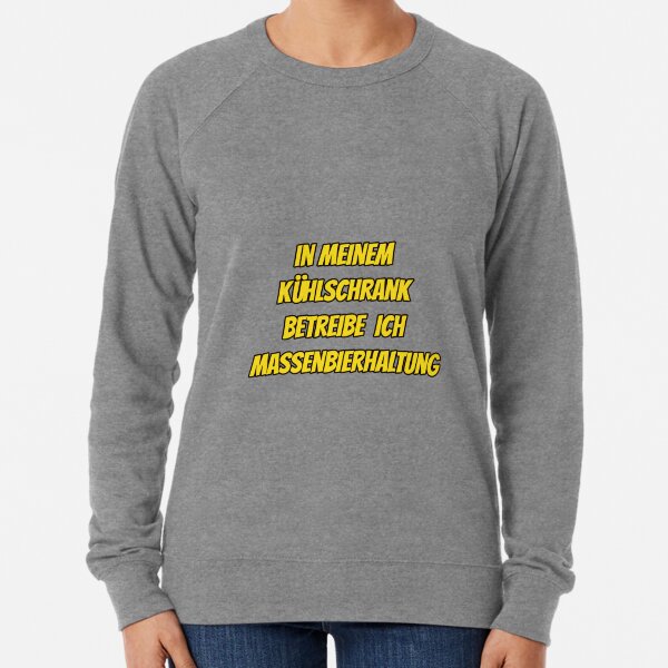 Pullover Hoodies Lustiger Bier Spruch Redbubble