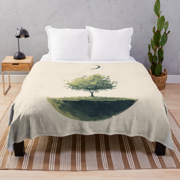 Item preview, Balanced Earth: Symmetrical Tree and Crescent Moon designed and sold by Christian Weiss.