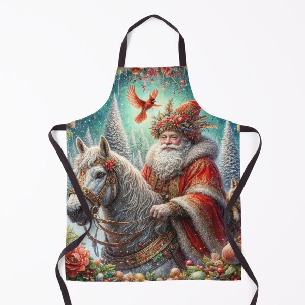 Item preview, Santa Riding a Horse designed and sold by M-Y-A-R-T-.