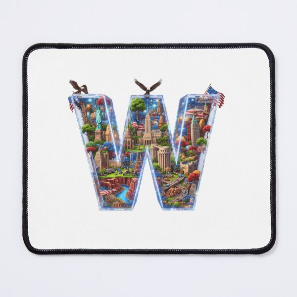 Item preview, The Alphabet of the USA - W designed and sold by Kaleddis.