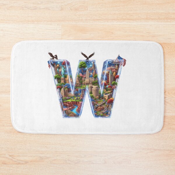 Item preview, The Alphabet of the USA - W designed and sold by Kaleddis.