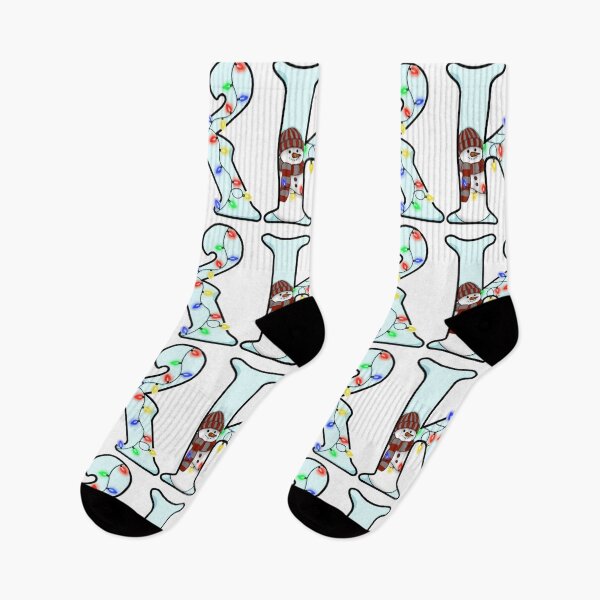 Item preview, Holiday themed letter K designed and sold by Artistkhg.
