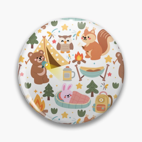 Item preview, Baby Campfire Tales seamless Pattern designed and sold by KJackArtwork.