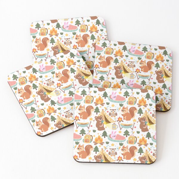 Item preview, Baby Campfire Tales seamless Pattern designed and sold by KJackArtwork.