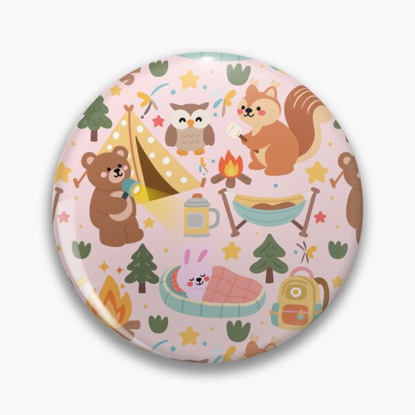 Item preview, Baby Campfire Tales seamless Pattern designed and sold by KJackArtwork.