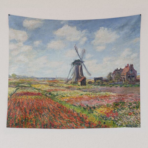 Item preview, Tulip Fields with the Rijnsburg Windmill designed and sold by SharonTheFirst.