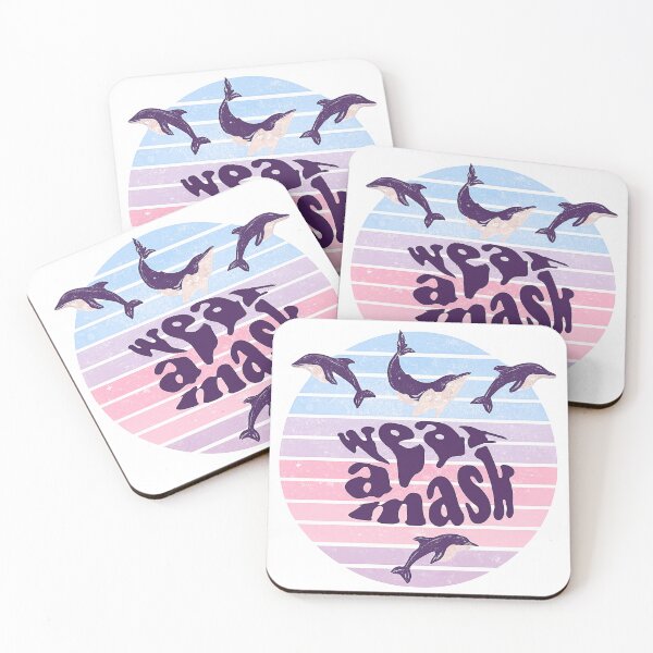 Item preview, "Ocean Echo: Wear a Mask" designed and sold by MayaMaliStudio.