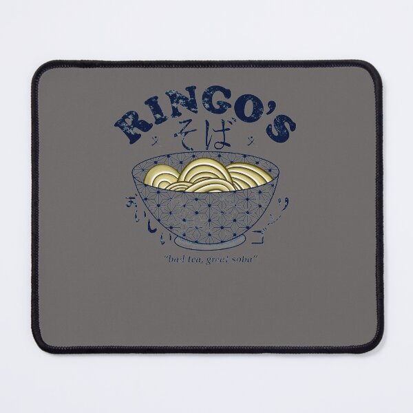 Item preview, RINGOS-SOBA-BLUE-EYE-SAMURAI designed and sold by BeateRauch.