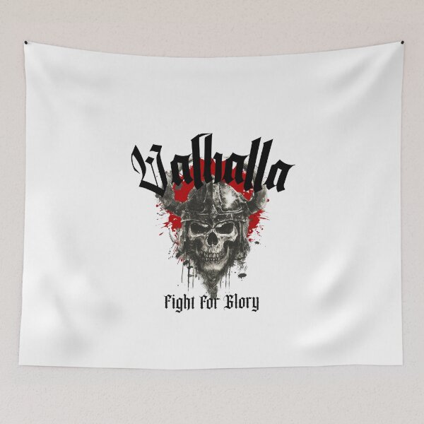 Item preview, Valhalla Viking Fight For Glory Viking Logo designed and sold by Bearded-Viking.