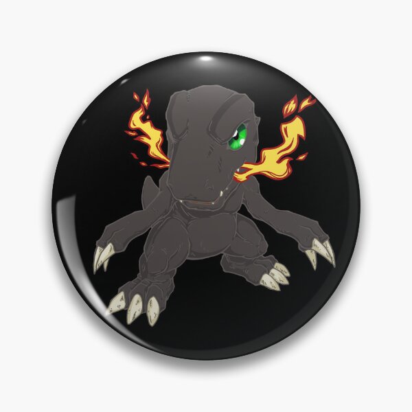 Item preview, Black Agumon (v2) designed and sold by TheWizardKitten.
