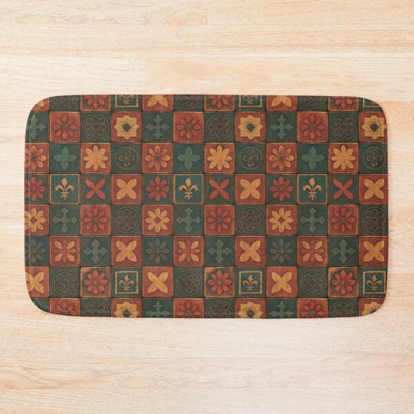 Item preview, Vintage Weathered Wooden Tile Pattern designed and sold by The Blue Window.