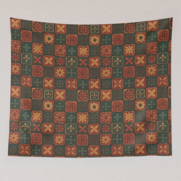 Item preview, Vintage Weathered Wooden Tile Pattern designed and sold by The Blue Window.