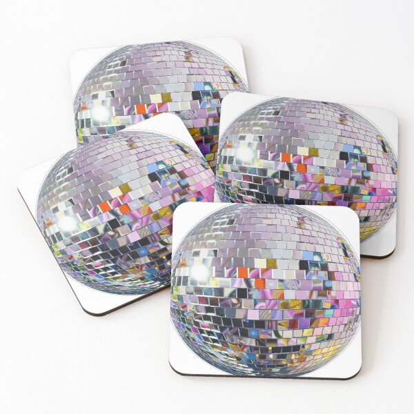 Item preview, Shimmering Disco Ball – Retro Dance Floor Art designed and sold by studiophie.