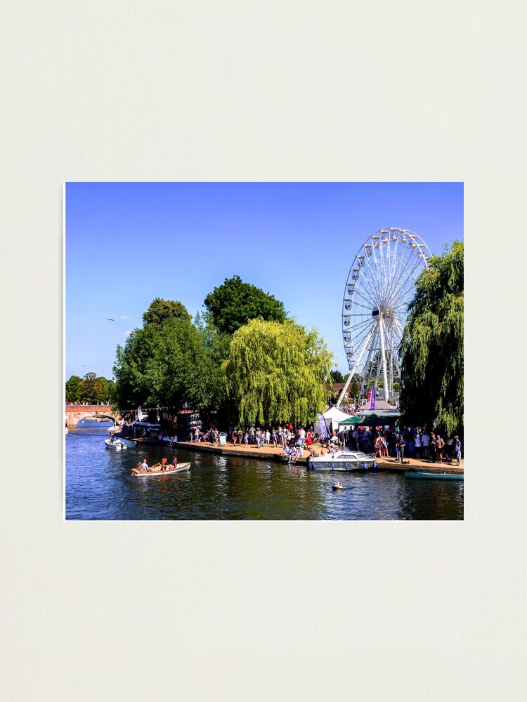 Alternate view of River festival. Photographic Print