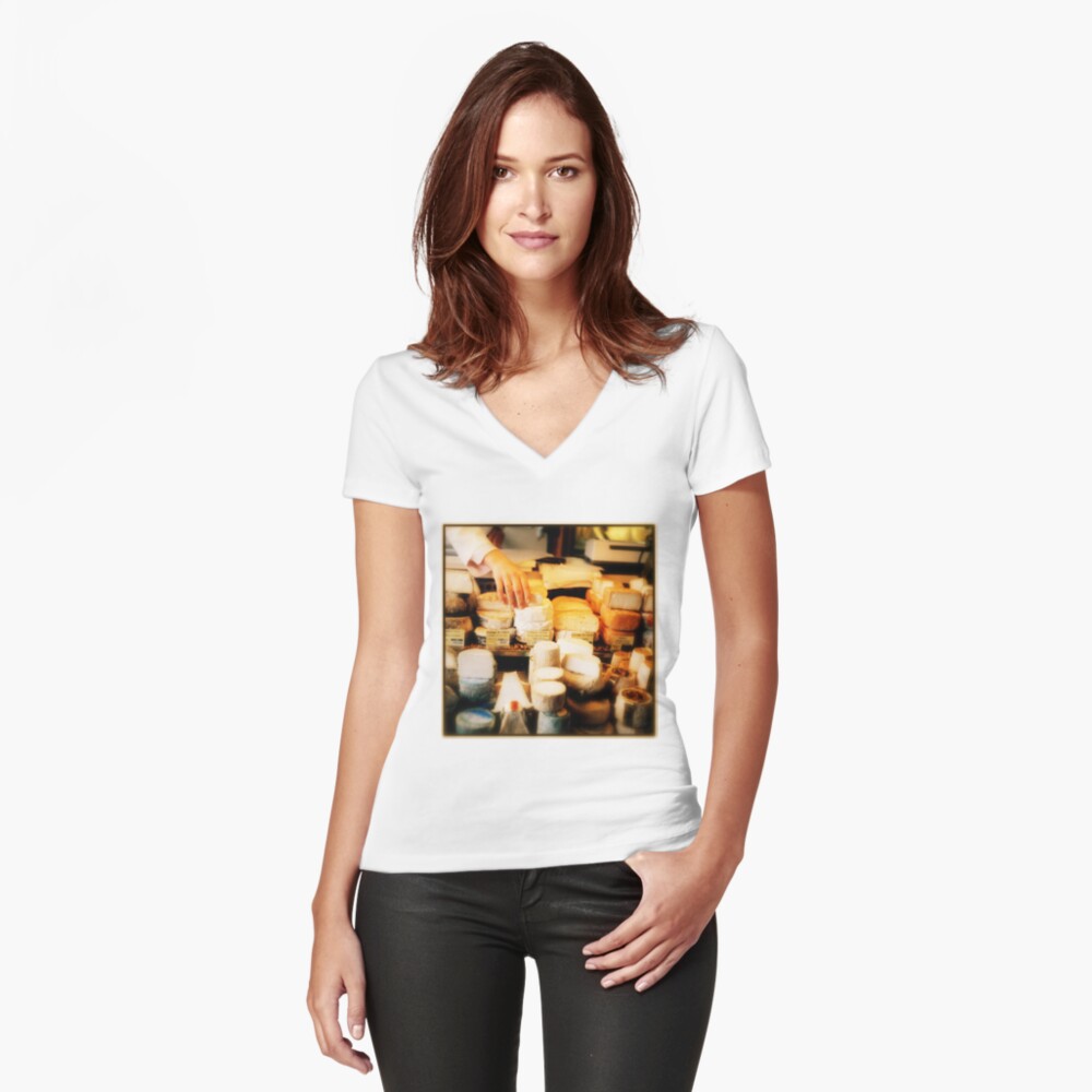 Item preview, Fitted V-Neck T-Shirt designed and sold by jdempsey.