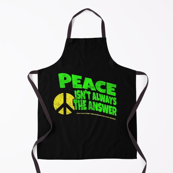 Item preview, Peace Isn’t Always the Answer – Funny Peace Sign Quote Bold Graphic designed and sold by onlin3boutiqu3.
