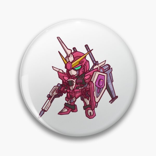 Item preview, Crimson Guardian Mech – Chibi Armored Robot Illustration designed and sold by Dyan4.