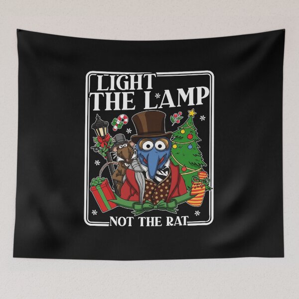 Item preview, Light The Lamp Not The Rat The Muppet Christmas Carol  designed and sold by ferminhays.