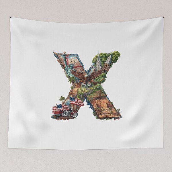 Item preview, The Alphabet of the USA - X designed and sold by Kaleddis.