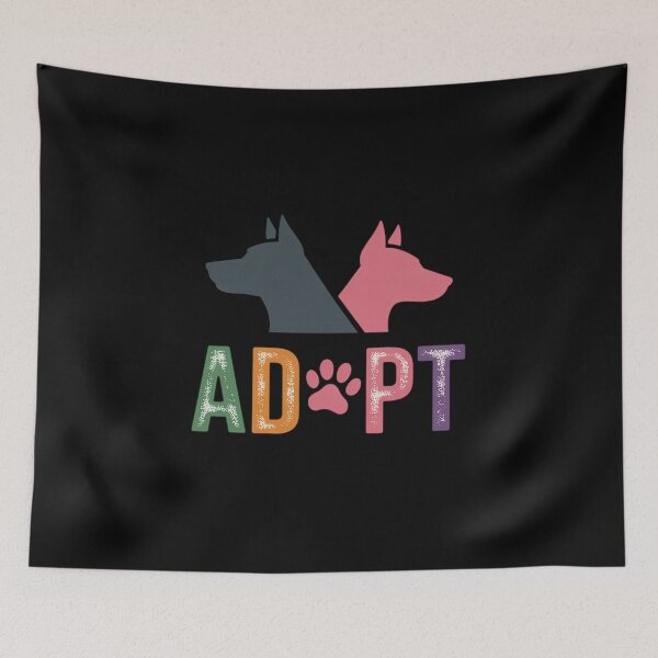 Item preview, Vintage ADOPT Animal Rescue Shelter Cat Dogs Adoption Foster  designed and sold by NailMolisa.