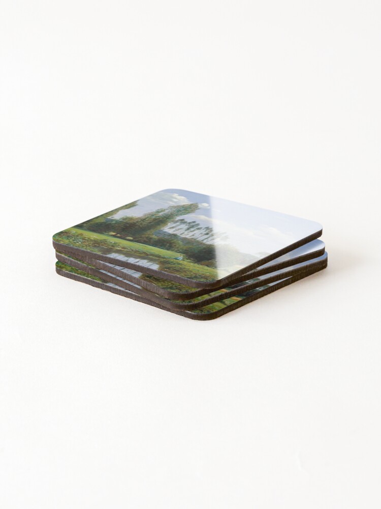 Thumbnail 4 of 5, Coasters (Set of 4), View at Rouelles designed and sold by SharonTheFirst.
