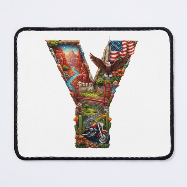 Item preview, The Alphabet of the USA - Y designed and sold by Kaleddis.