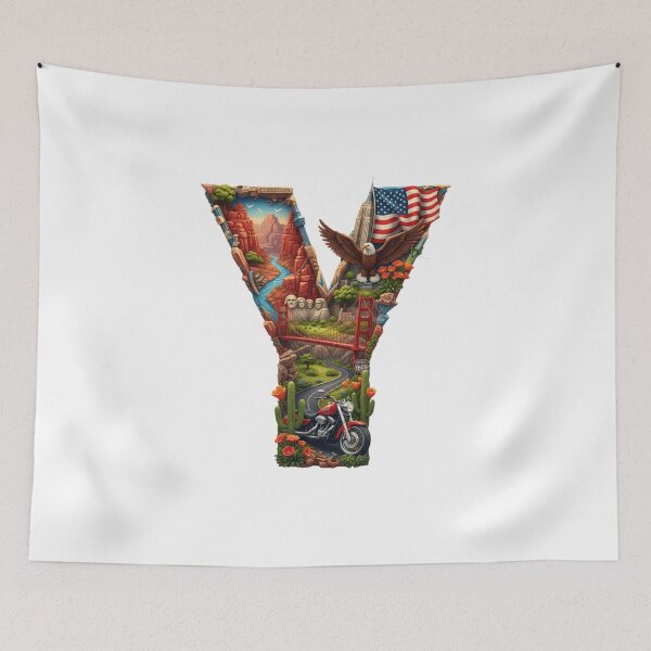 Item preview, The Alphabet of the USA - Y designed and sold by Kaleddis.