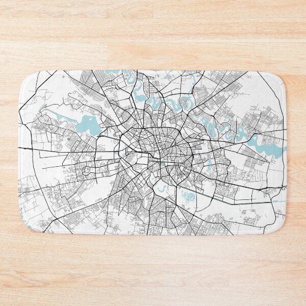 Item preview, Bucharest City Map of Romania - Circle designed and sold by deMAP.