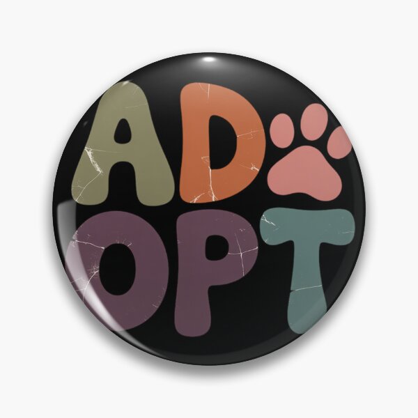 Item preview, Vintage ADOPT Rescue Squad Animal Cats Dogs Adoption Dept  designed and sold by NailMolisa.